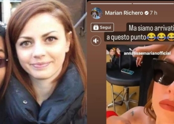 Annalisa Scarrone e fidanzato (foto: web)