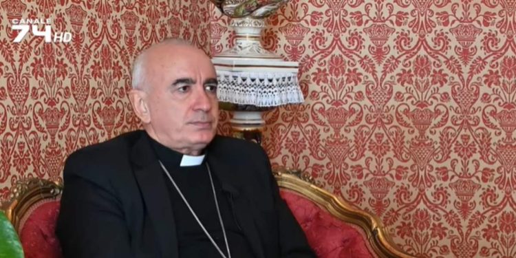 Mons. Antonio Staglianò (screen YouTube, 2022)