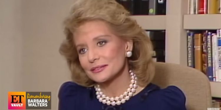 Barbara Walters, screen da Youtube