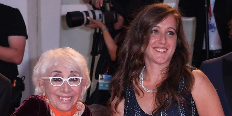 Lina Wertmuller e la figlia Maria Zulima (Foto Gian Mattia D'Alberto - LaPresse)