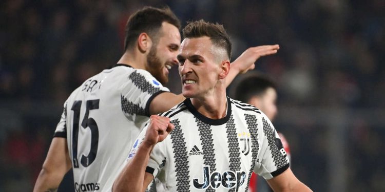 diretta juventus Milik Serie A