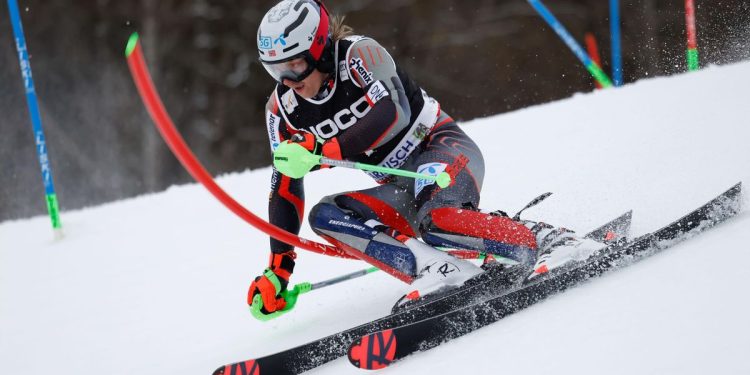 slalom Kristoffersen sci