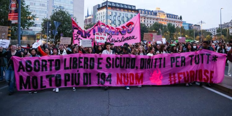 Manifestazione pro-aborto