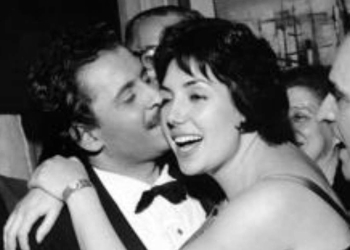 Franca Gandolfi e Domenico Modugno (Wikipedia)