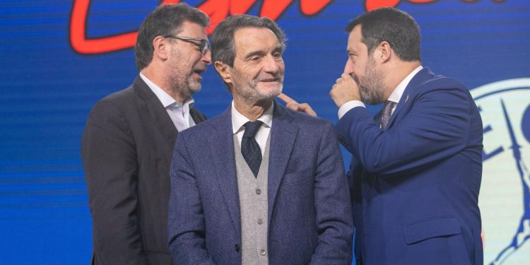 Lega in Lombardia per Fontana