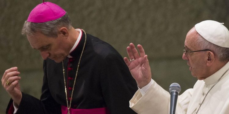 Papa Francesco con Padre Georg