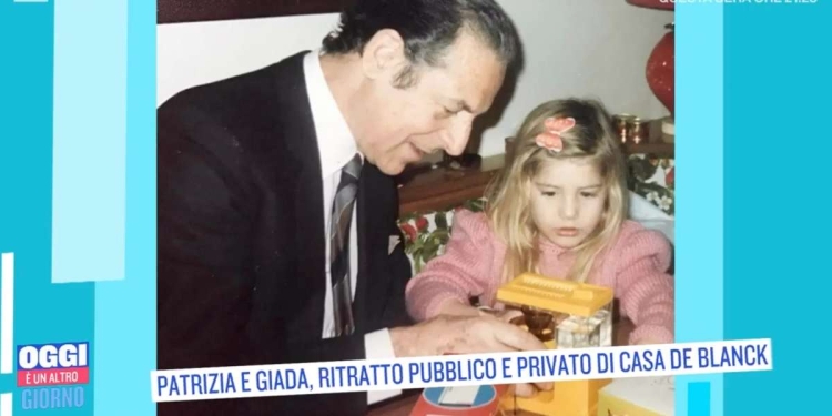 Giuseppe Drommi e la figlia Giada De Blanck (Rai)