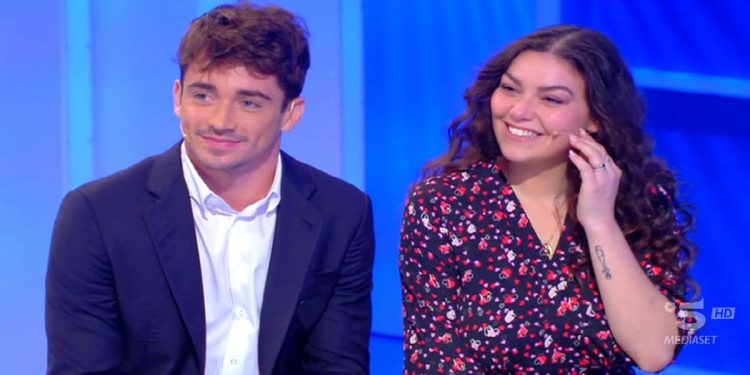 Eleonora e Charles Leclerc a C'è posta per te