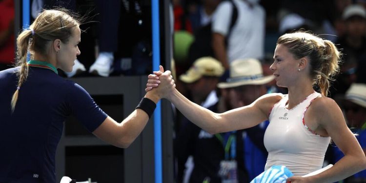 Diretta Australian Open 2023: Camila Giorgi batte Anna Karolina Schmiedlova (Foto LaPresse)