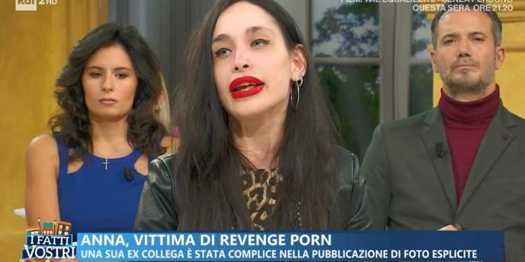 Anna Adamo, vittima di revenge porn, a I Fatti Vostri