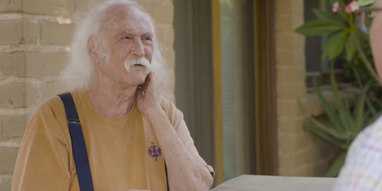 David Crosby, screen da Youtube