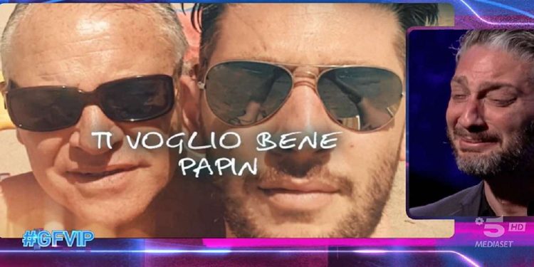 Edoardo Tavassi e il papà Luciano, GF Vip