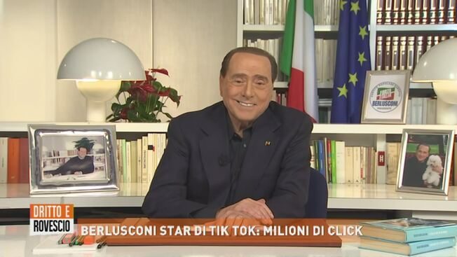 Silvio Berlusconi a Dritto e Rovescio