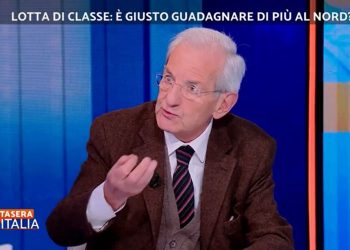 Luciano Violante a Stasera Italia