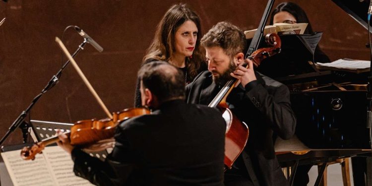 Giorgia Tomassi&Friends per la IUC, Aula Magna della Sapienza, Roma.28.01.23. ©Andrea Caramelli