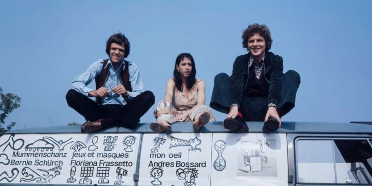 Mummenschanz: Bernie Schürch, Floriana Frassetto, Andres Bossard (Hans Witschi, Comet Photo AG, Zürich. Wikipedia)