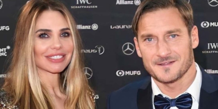 Ilary Blasi e Francesco Totti