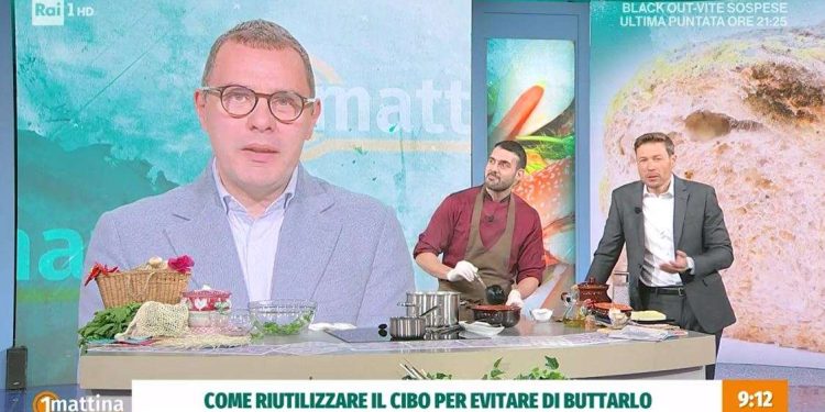 Il prof Falasconi sullo spreco di cibo a Uno Mattina