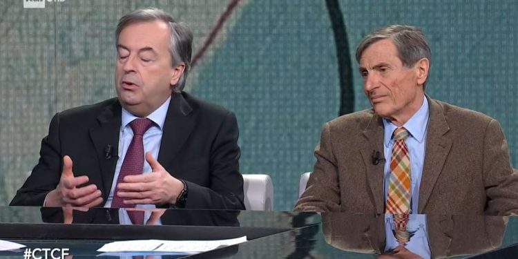 Il professor Mantovani e il prof Burioni a Che Tempo Che Fa