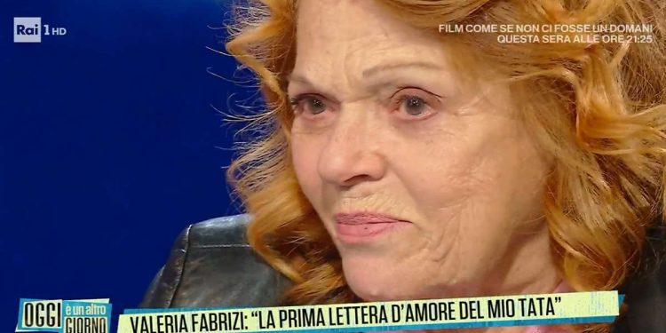 Valeria Fabrizi a Oggi è un altro giorno