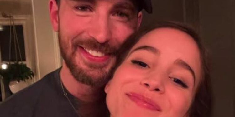 Chris Evans e Alba Baptista da Instagram