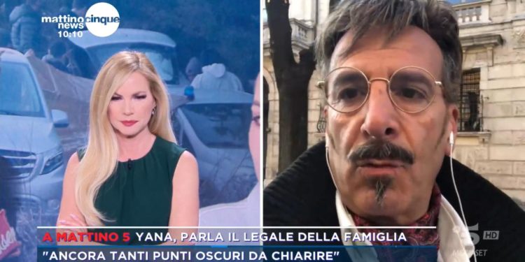 L'avvocato di Yana Malayko a Mattino5