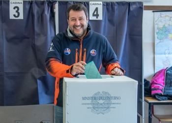 Salvini vota le Regionali