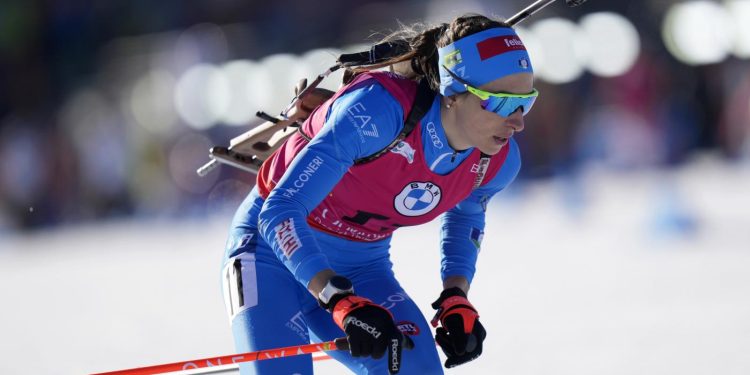 Vittozzi staffetta biathlon Italia