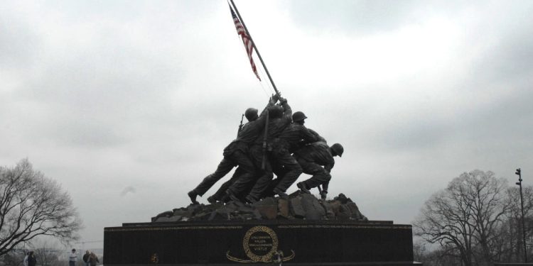 Washington DC (Usa), Iwo Jima Memorial (foto A. Besana)