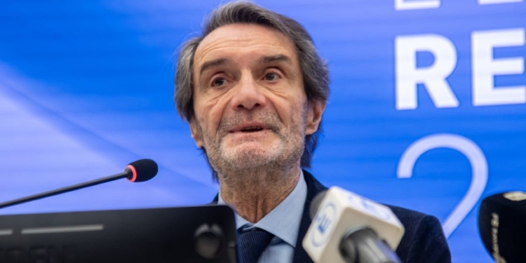 Attilio Fontana, governatore della Lombardia (LaPresse)