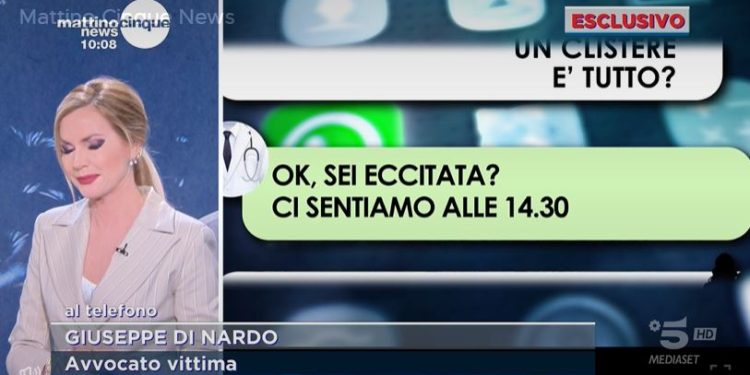 Il caso dello psichiatra di Roma a Mattino5