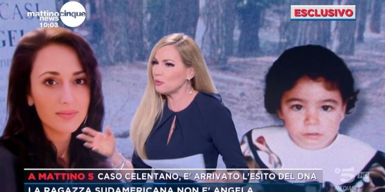 Angela Celentano, il caso a Mattino5