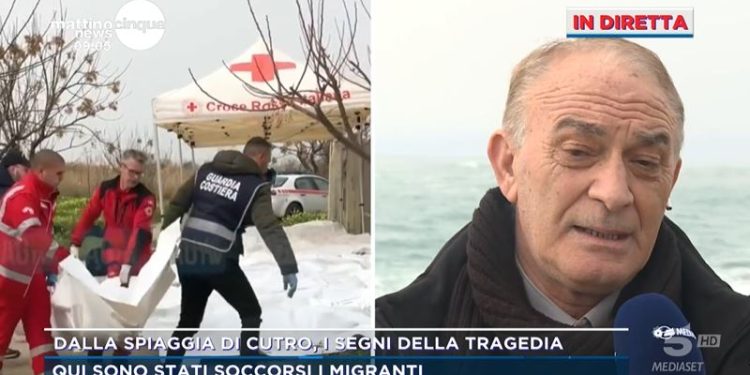 Naufragio migranti, soccorritore a Mattino5