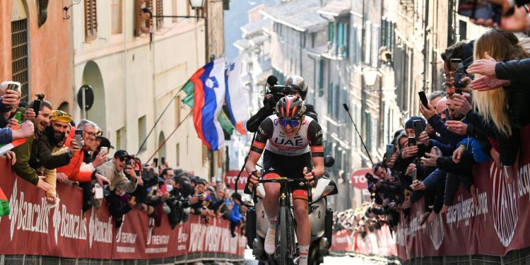 Pogacar Strade Bianche