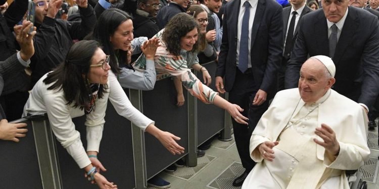 Papa Francesco, Udienza Vaticano