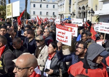 Proteste in Tunisia (LaPresse)