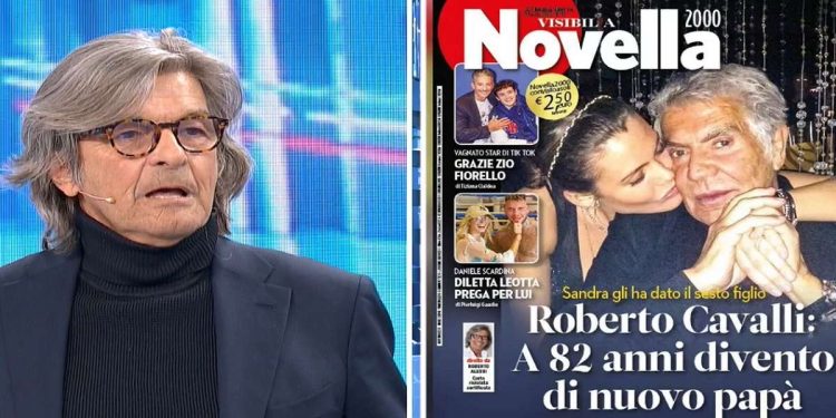 Roberto Alessi, scoop su Roberto Cavalli a Pomeriggio 5