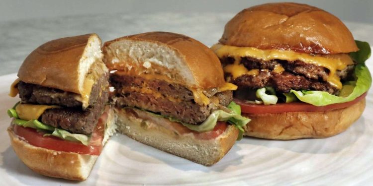 Un hamburger plant-based (Lapresse)