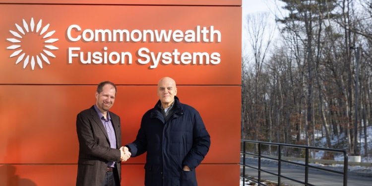 CEO of CFS Bob Mumgaard and Eni CEO Claudio Descalzi today signed a collaboration framework agreement that outlines future joint collaboration projects to advance global commercial fusion energy. The agreement was signed at CFS’ new 50-acre fusion campus in Devens, Massachusetts. Photo credit: CFS