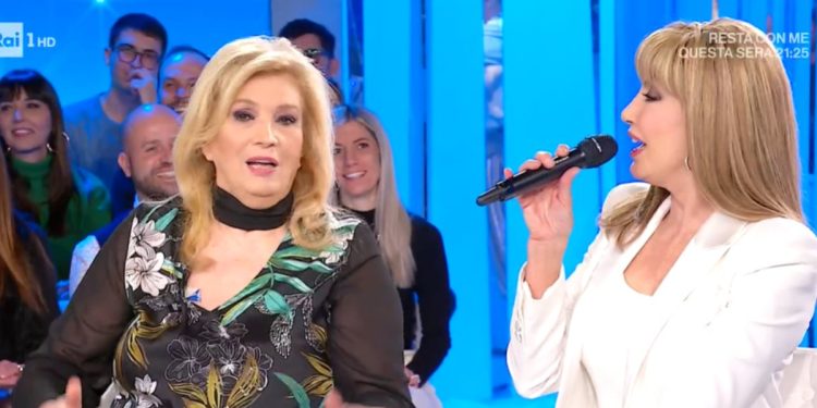 Iva Zanicchi e Milly Carlucci (Domenica In, 2023)