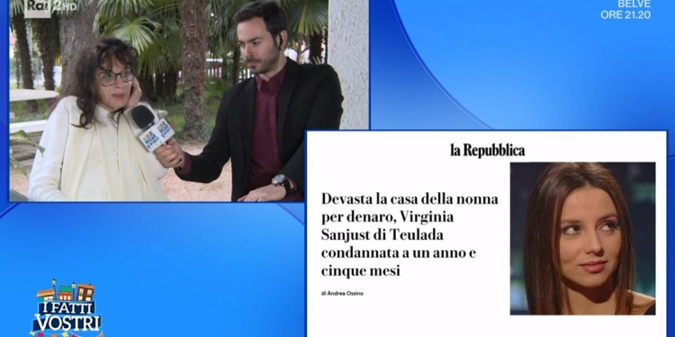 Il caso di Virginia Sanjust di Teulada a I Fatti Vostri