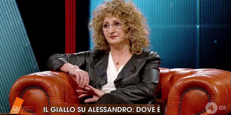 Roberta, la madre di Alessandro Venturelli (Quarto grado)