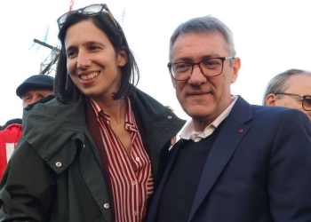 Elly Schlein e Maurizio Landini (Lapresse)