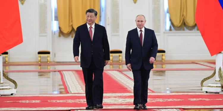 Putin e Xi a Mosca