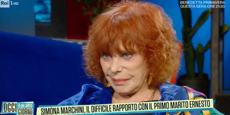 Simona Marchini a Oggi è un altro giorno