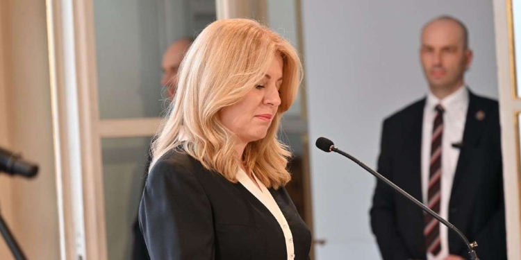 Zuzana Čaputová, presidentessa della Slovacchia (foto Karol Dubovan)