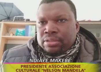 Ndiae Makebe', presidente associazione culturale Nelson Mandela