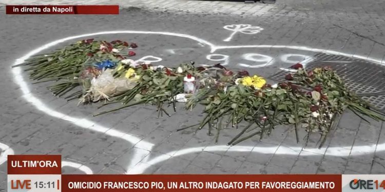 Scena dell'omicidio di Francesco Pio Maimone (Foto: Ore 14)