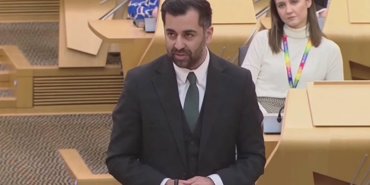 Humza Yousaf, primo ministro Scozia (da YouTube)