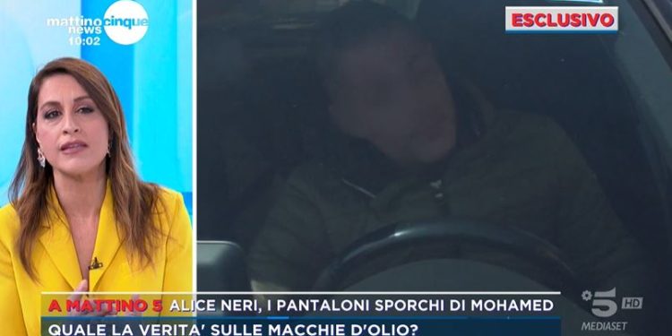 Alice Neri, Marco intercettato da Mattino Cinque News